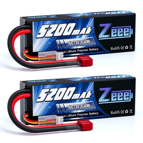 Zeee 5200mah 2s - 2x, 7.4v