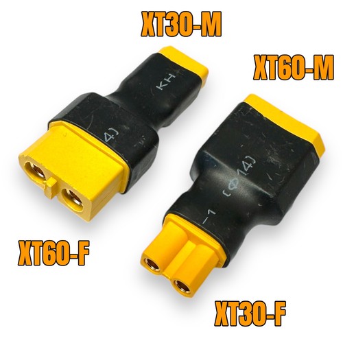 2er adapter set xt30 - set, auf