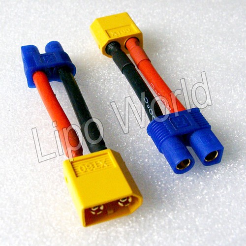 Xt60 stecker auf - ec3, buchse
