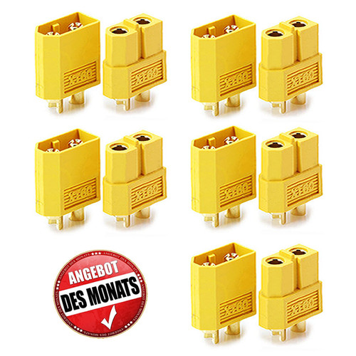 Paar xt60 stecker - ✅, 1-25