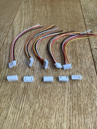 Paar jst xh2 5 pin - 5, xh2.54