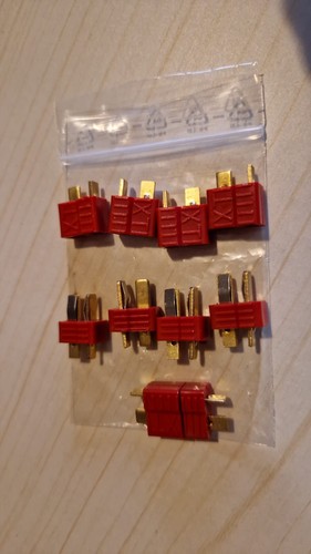 Deans steckerset - deans, (t-plug)