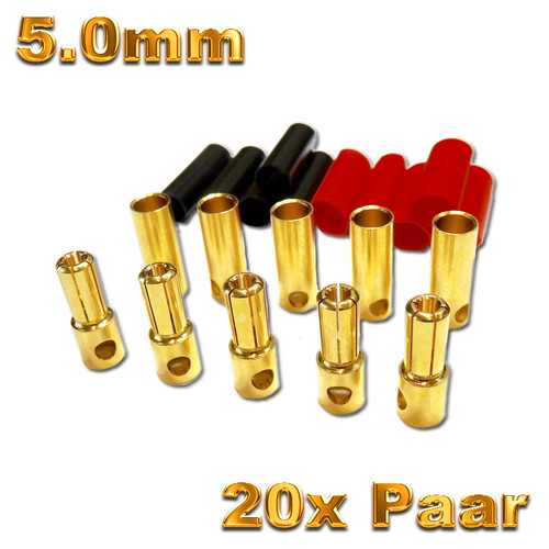 Paar 5mm 0mm mm stecker - 5mm, 5,0mm