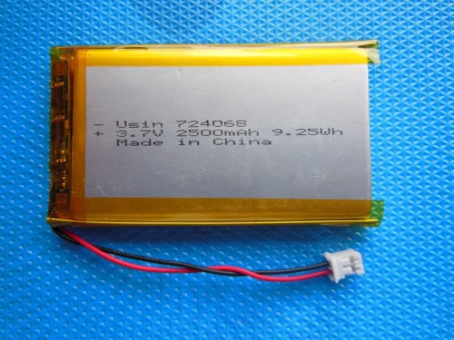 Akku lipo 2500mah - akku, 3.7v