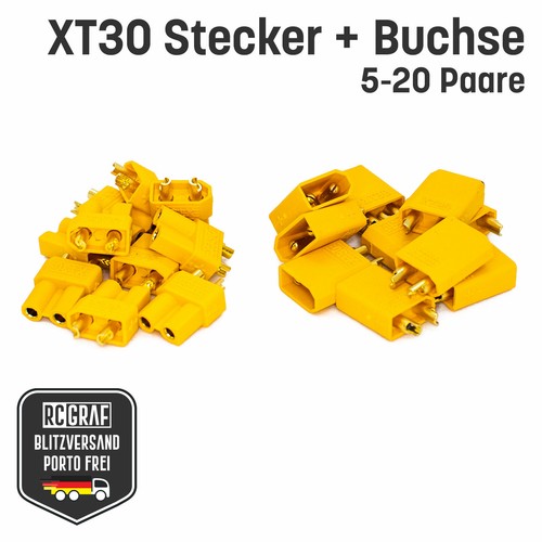 Xt30 stecker buchse - stecker,