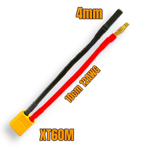 Adapter xt60 male - male, 2pin