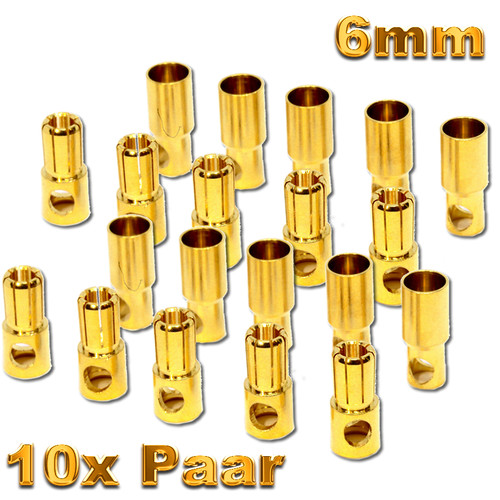 Paar 20 stück 6mm - paar,