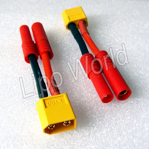 Xt60 stecker auf - stecker, 4mm
